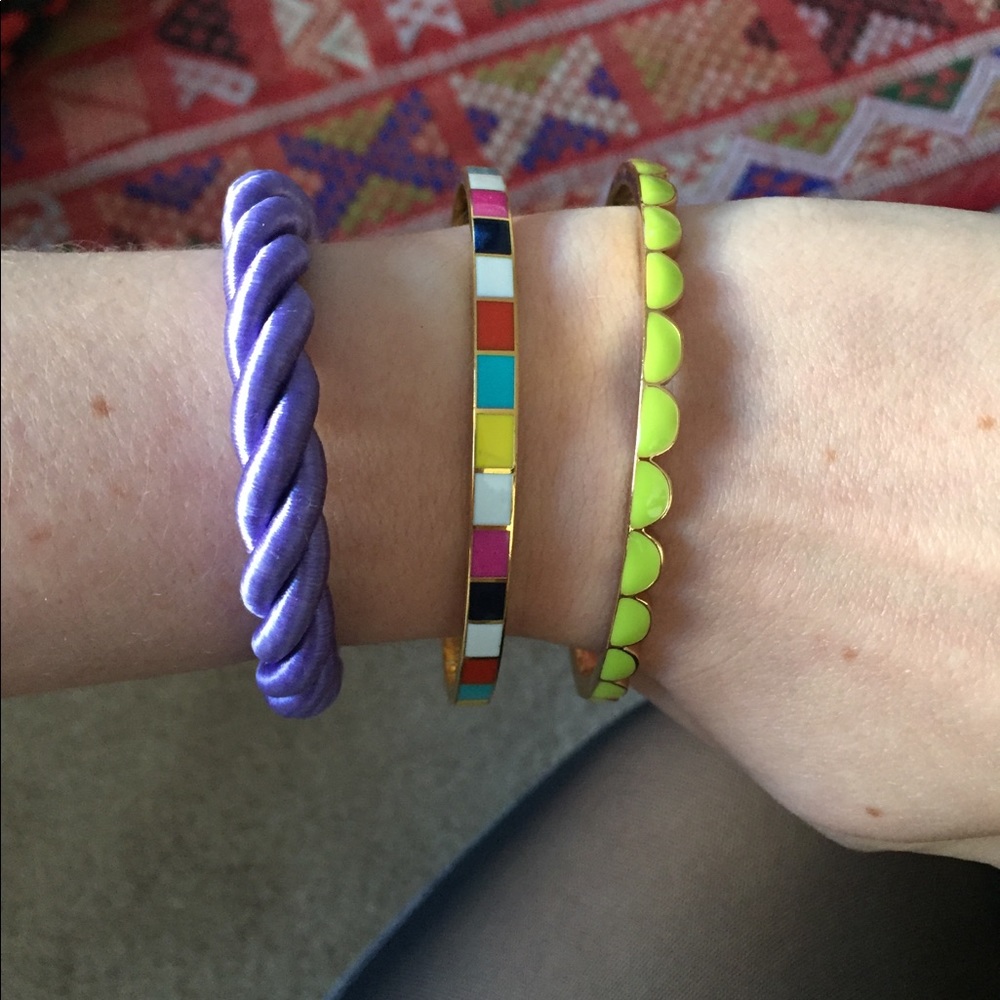MUST GO MAKE AN OFFER Purple rope bracelet